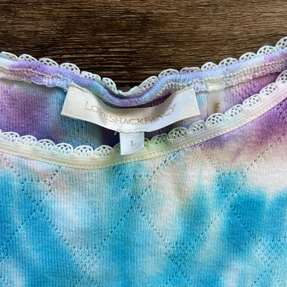 Loveshackfancy Custom Tie Dye Top - image 2